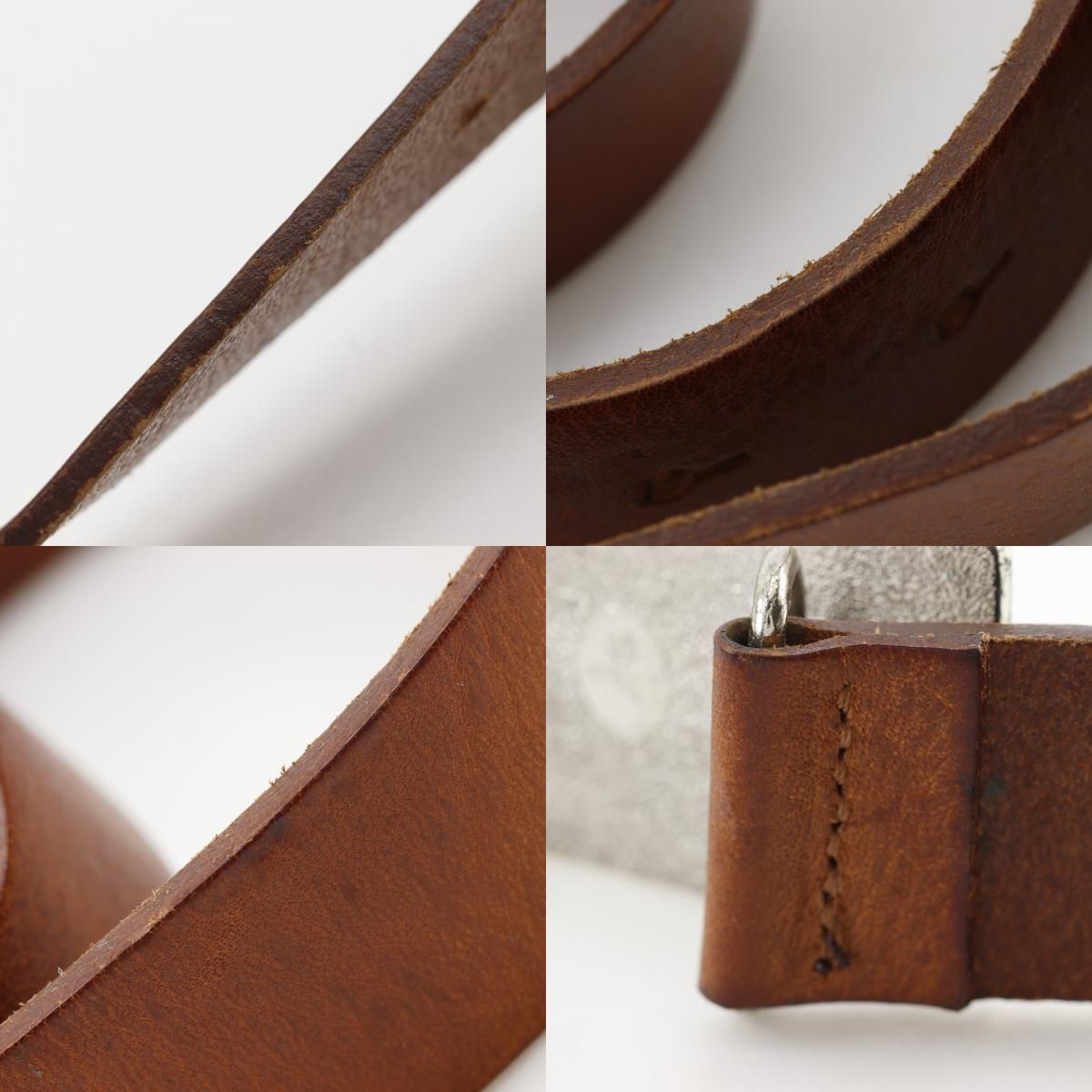 Dior Leather Brown Belt — view 9