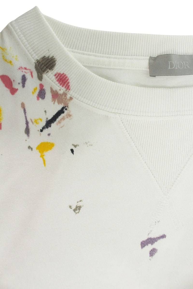 Dior Painted T-Shirt White — view 3