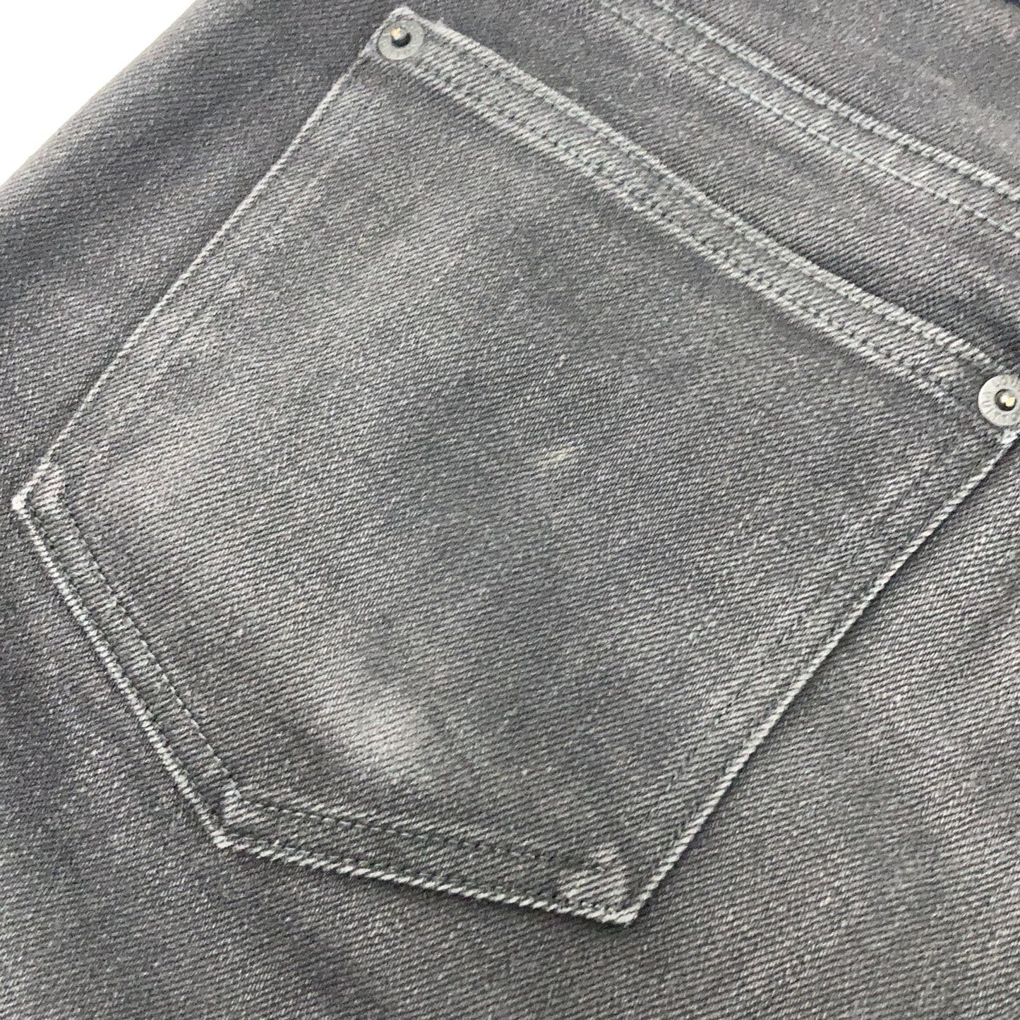 Louis Vuitton Black Monogram Patch Denim Pants 30 — view 7
