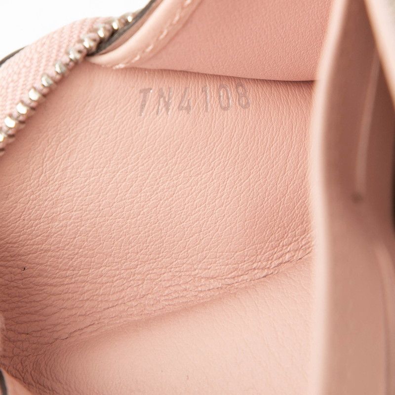 Louis Vuitton Monogram Mahina Zippy Wallet Rose Jasmine Pink Leather — view 6