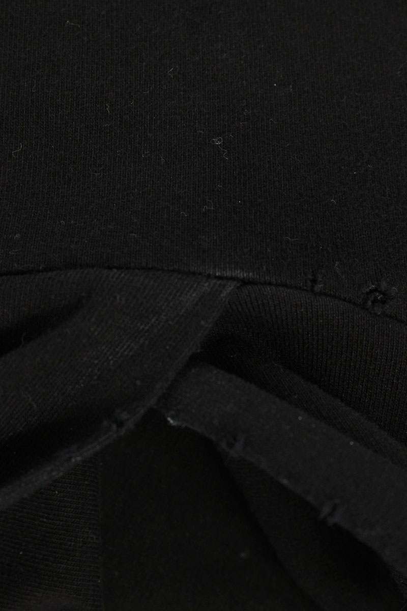 Balenciaga Hooded Logo Print Long Sleeve Top Hoodie — view 3