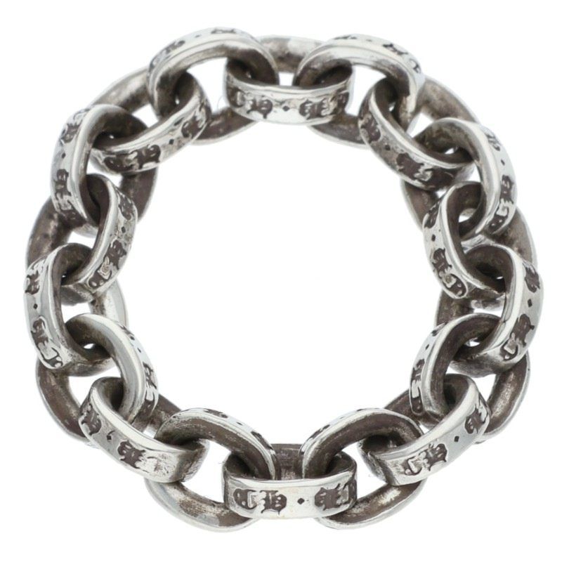 Chrome Hearts Paper Chain Ring Silver — view 5