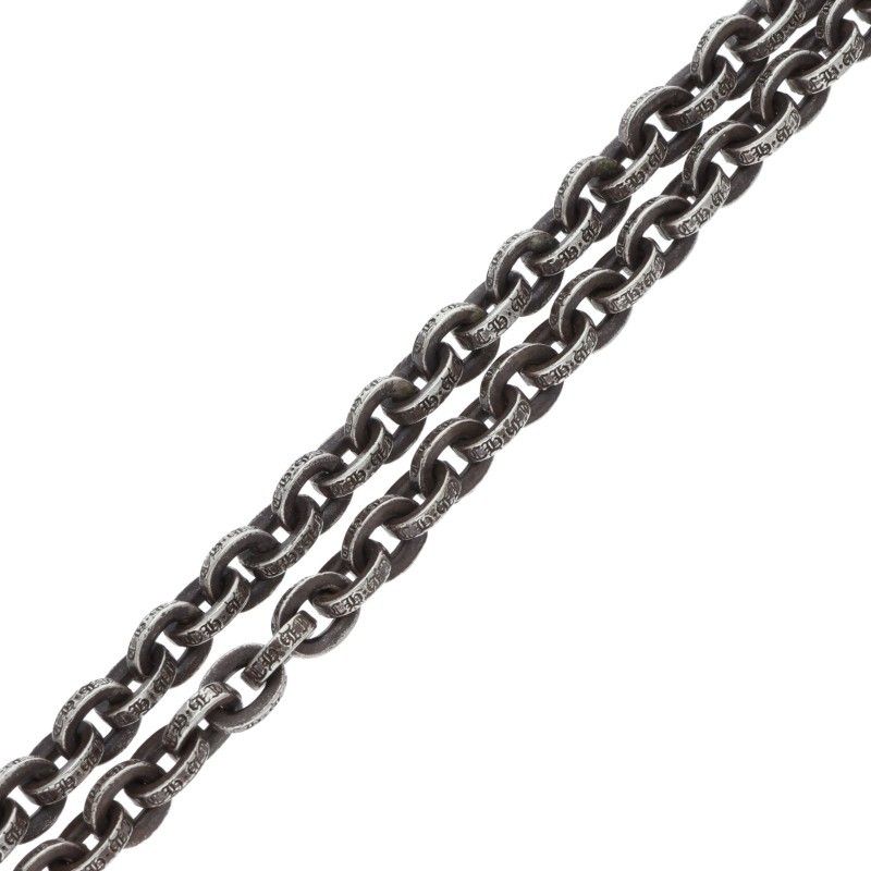 Chrome Hearts Paper Chain 20 Silver Necklace — view 5