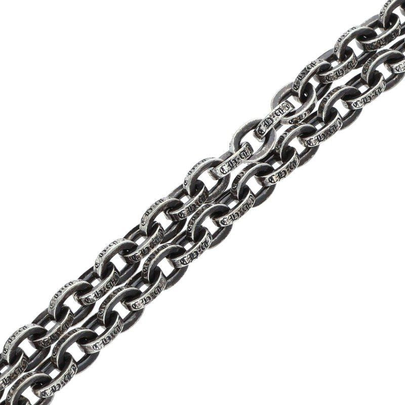 Chrome Hearts Paper Chain 20 Silver Necklace — view 5