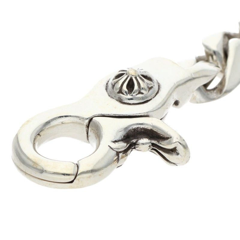 Chrome Hearts Clsc Chn Lnk Classic Link Clip Silver Bracelet — view 5