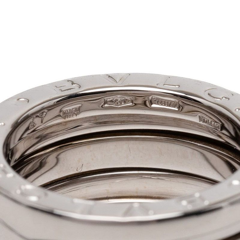 Bvlgari B-zero One Ring 47 18k White Gold 750 — view 5