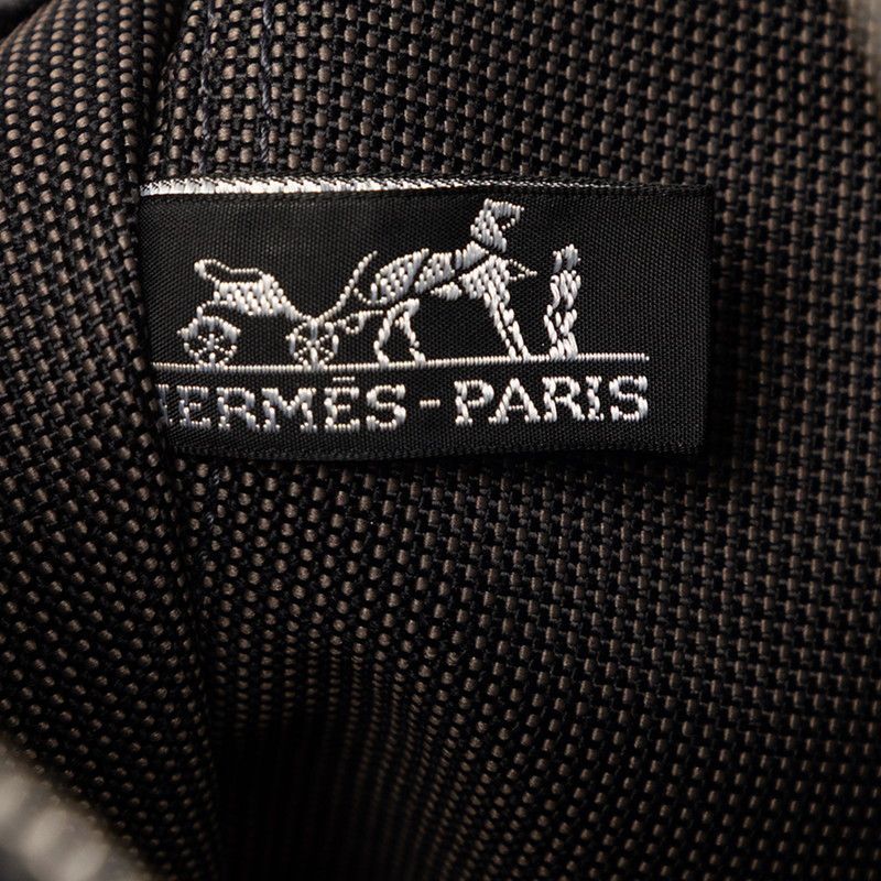 Hermes Her Line a Dos PM Backpack Gray Canvas — view 5