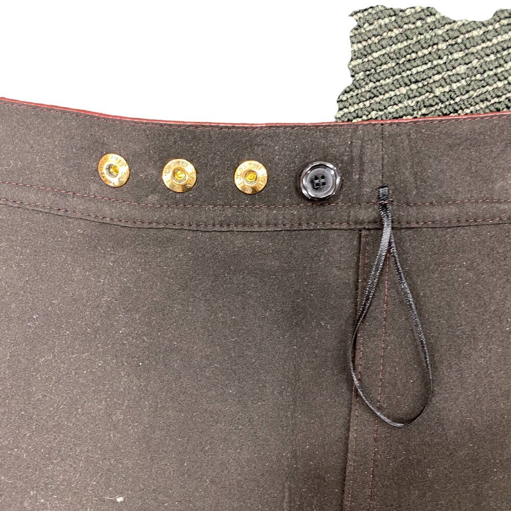 Louis Vuitton 34 Leather Skirt Bordeaux — view 8
