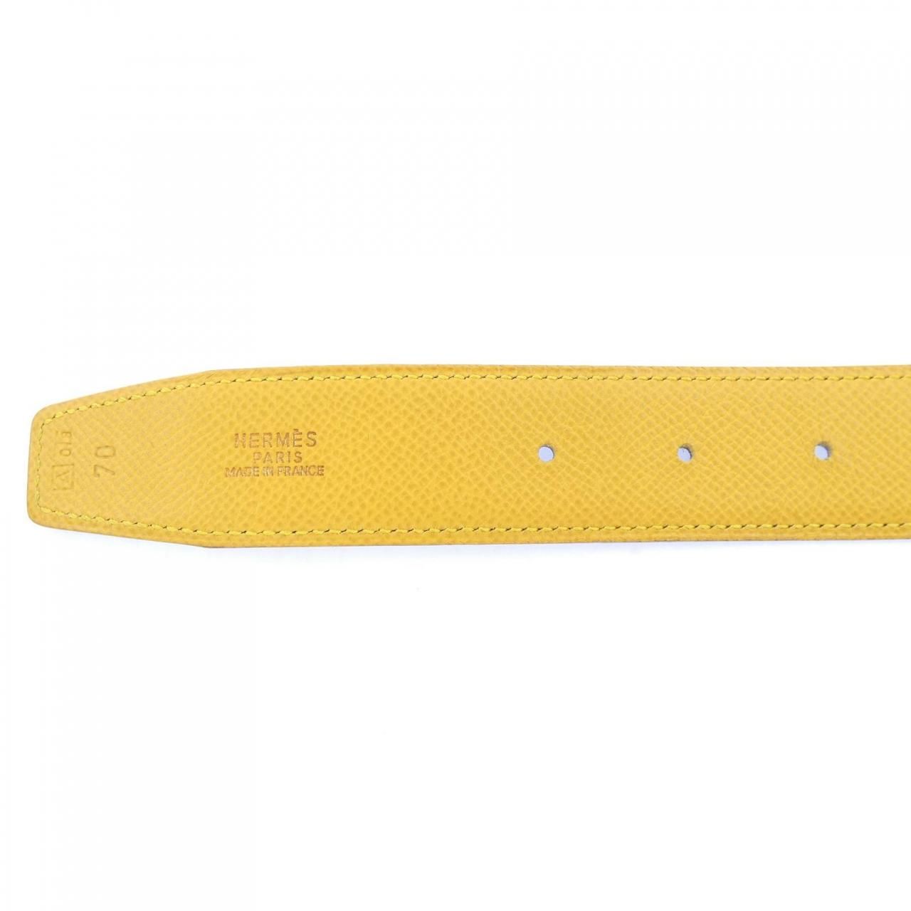 Hermes Belt Yellow — view 4