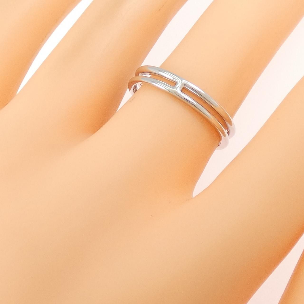 Hermes Arianne Ring White Gold — view 4