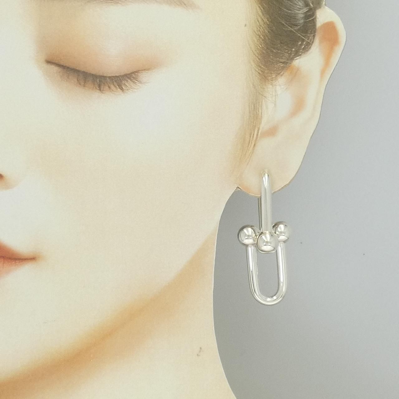 Tiffany & Co Link Extra Large Earrings — view 4