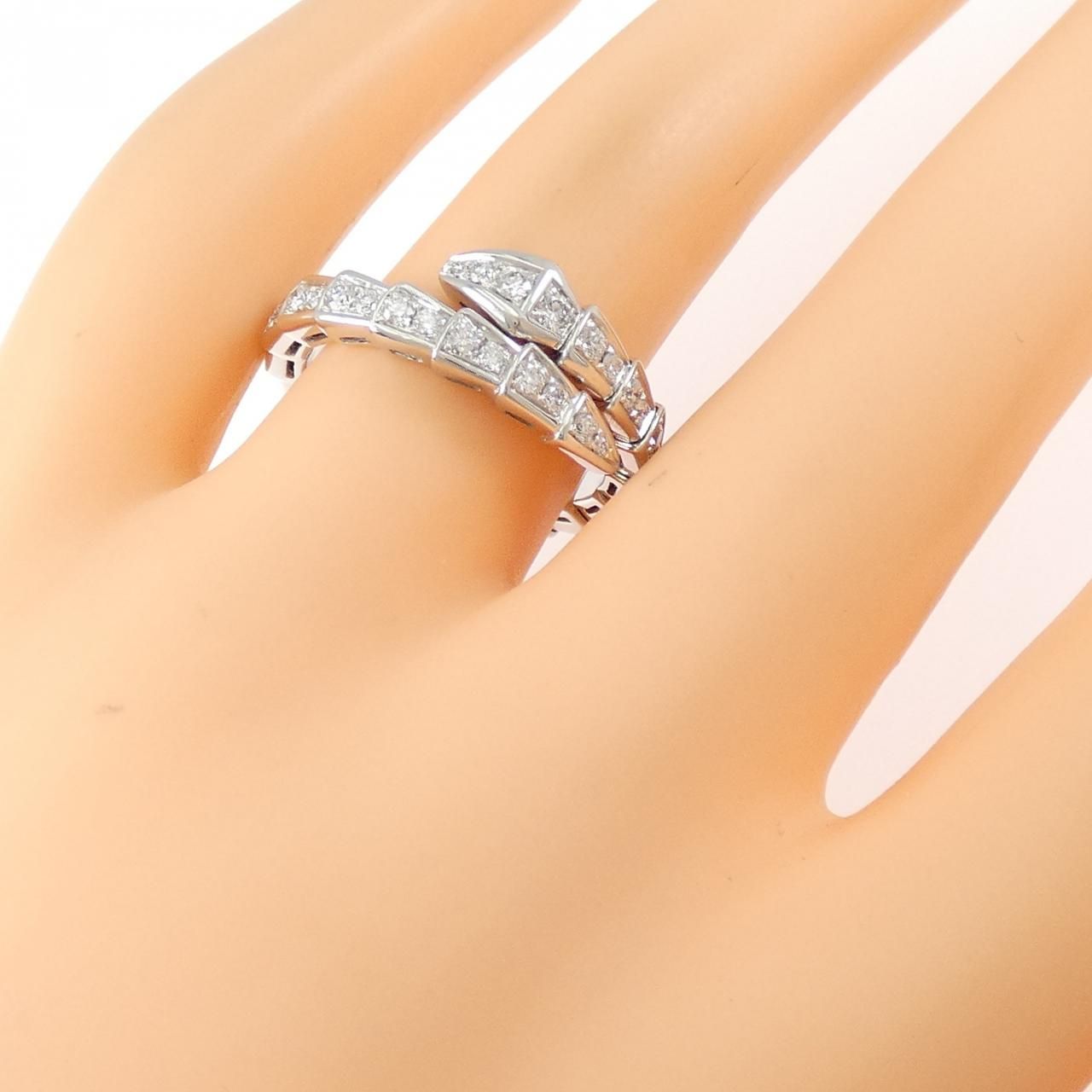 Bvlgari Serpenti Ring White Gold — view 4