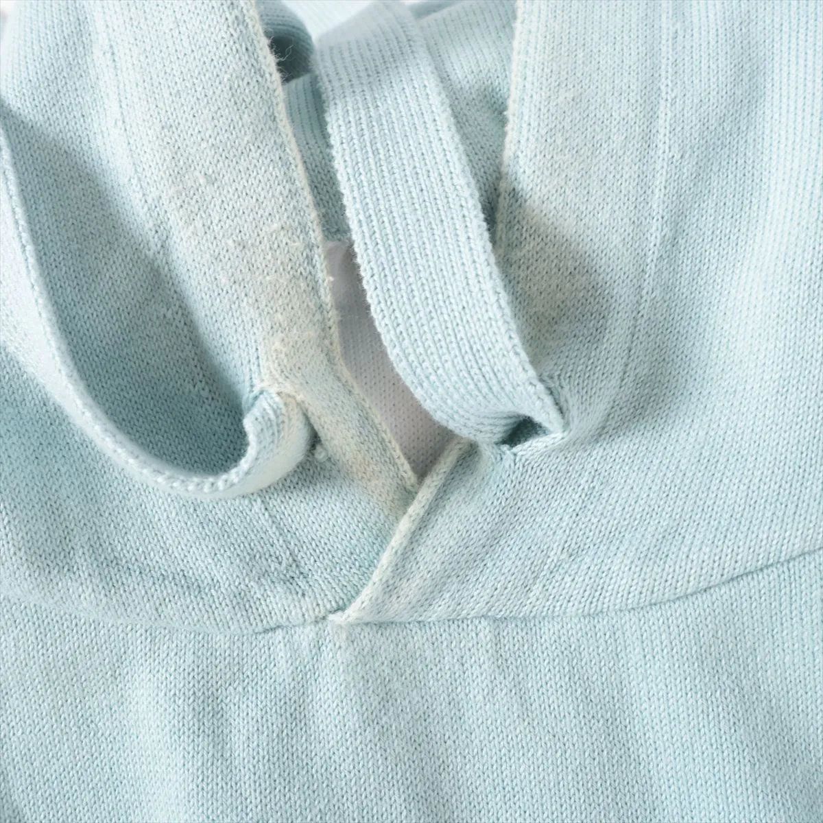 Louis Vuitton Tagged Gradient Monogram Hoodie Blue XXL — view 9