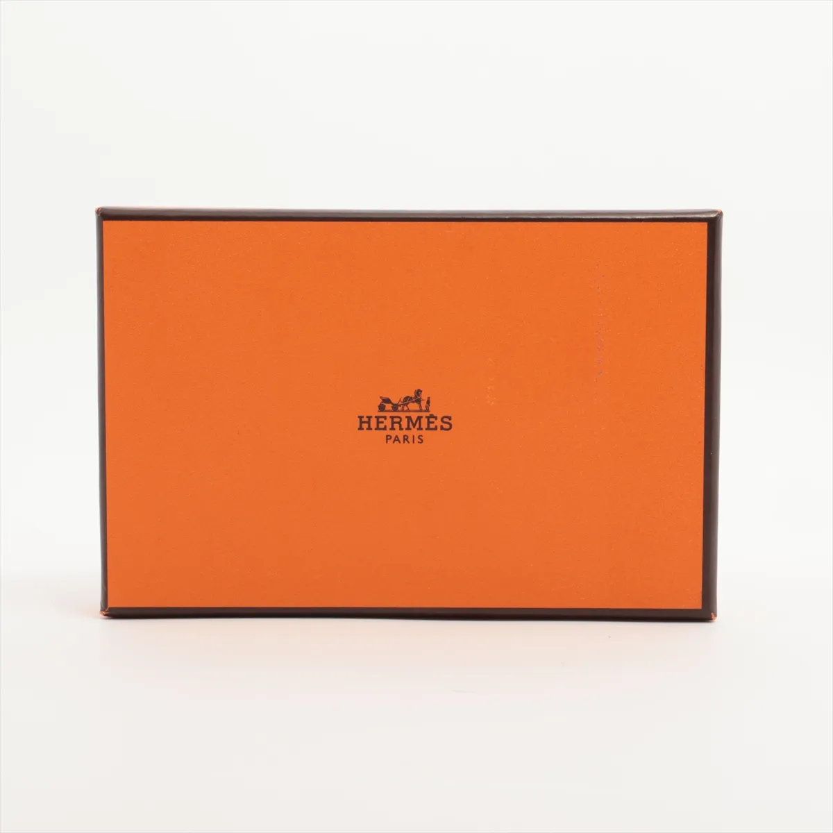 Hermes Calvi Veau Epsom Card Case Business Holder — view 7
