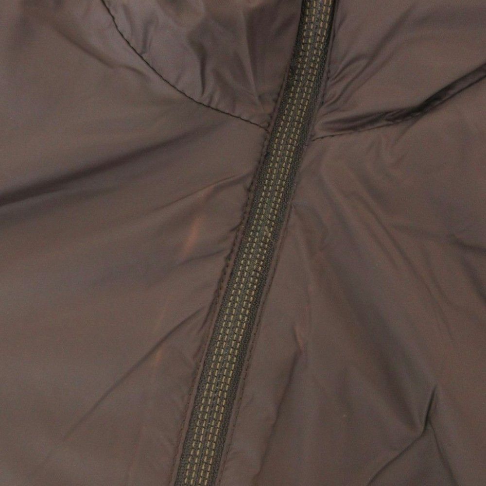 Moncler Jacket Reversible Fleece Zip Up XS Red Gray — view 6