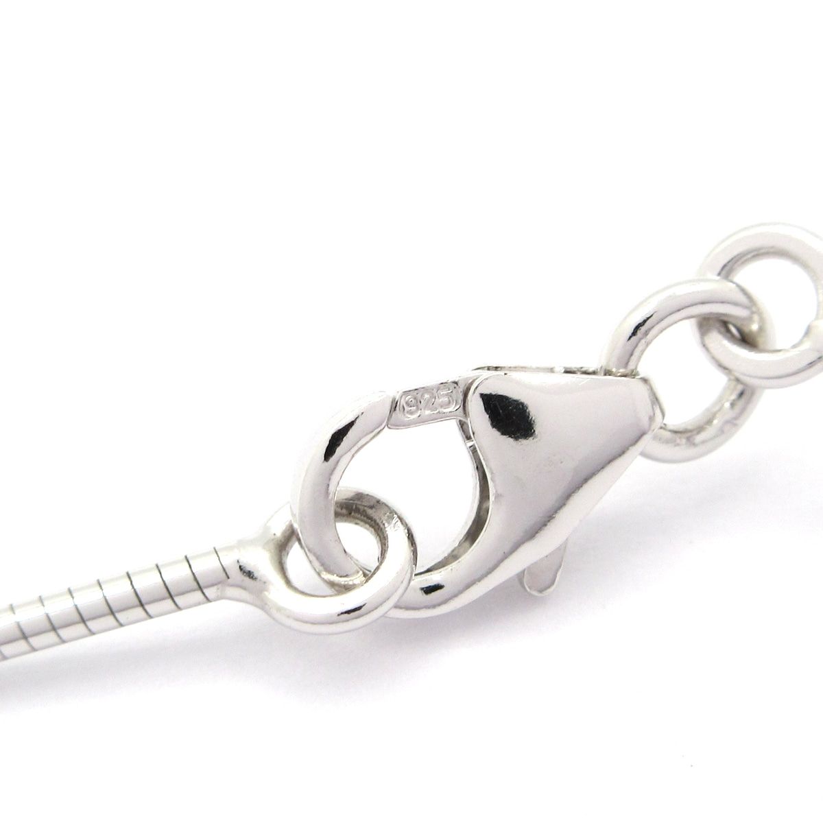 Hermes Necklace Pop Silver Black Chain — view 6