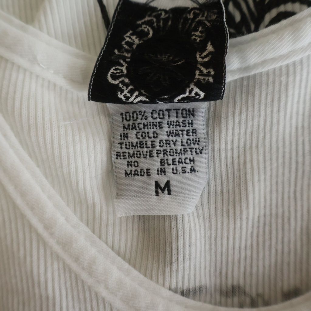 Chrome Hearts Vintage Celtic Cross T Bar Tank Top White — view 8