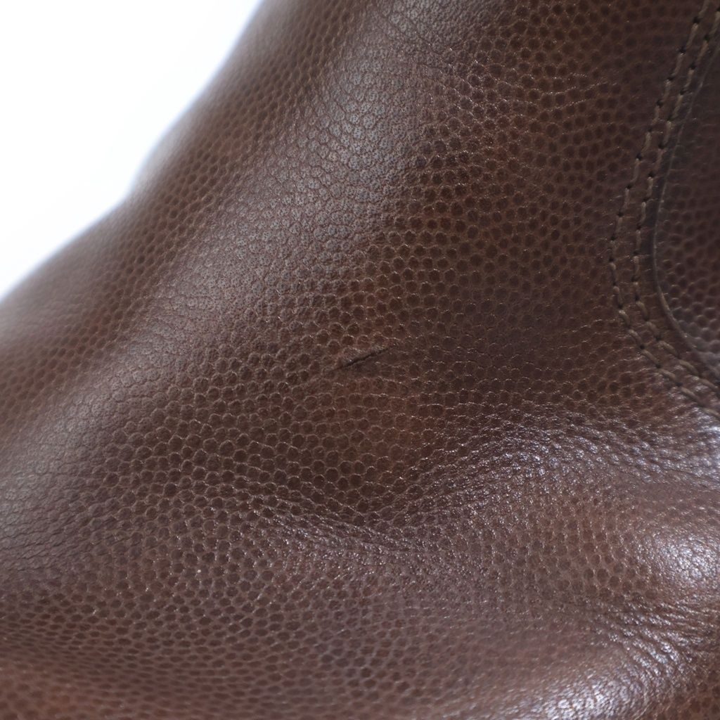 Balenciaga Leather Boots Joni Short Brown — view 6