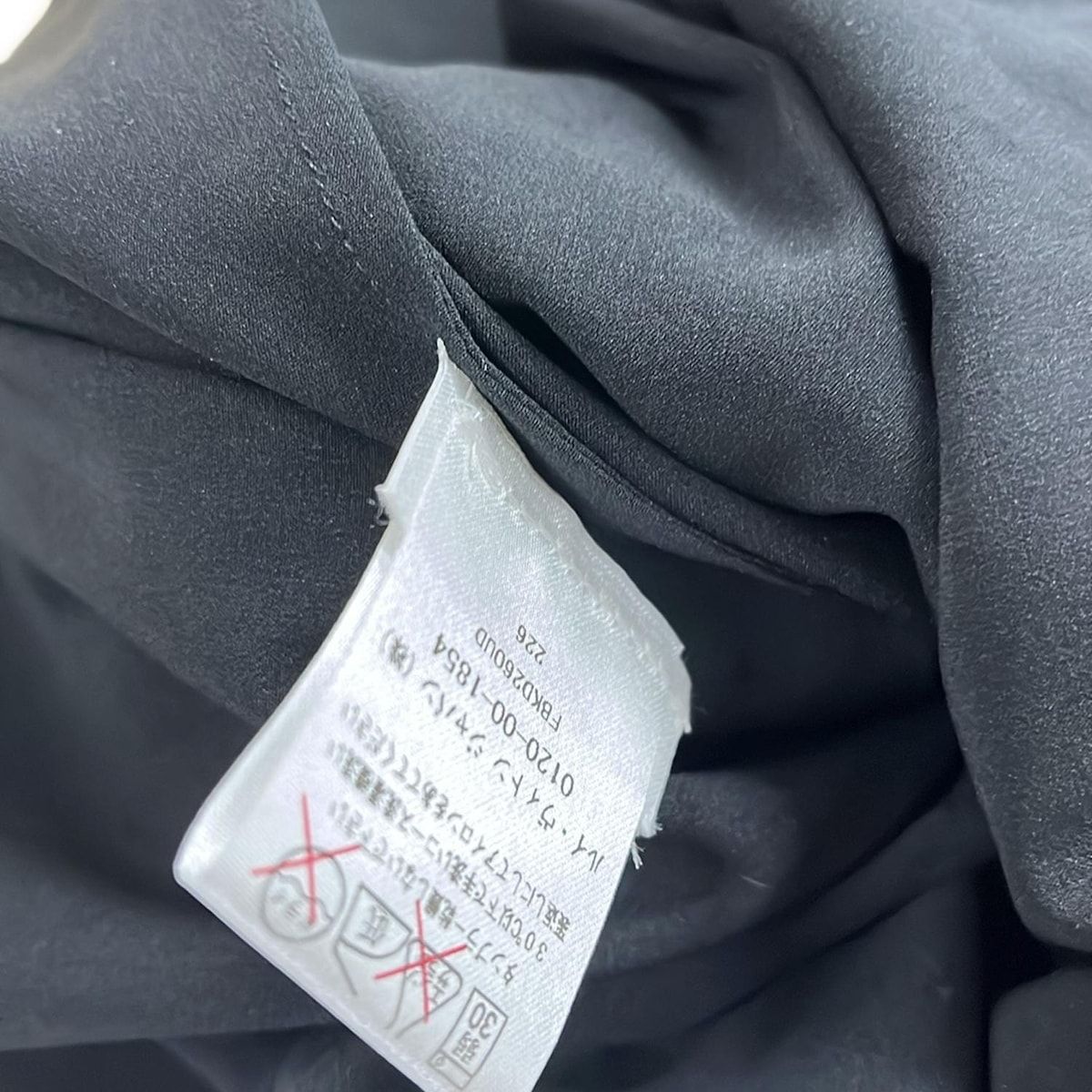 Louis Vuitton Dress S Black Gold Crew Neck Sleeveless Knee Length — view 5