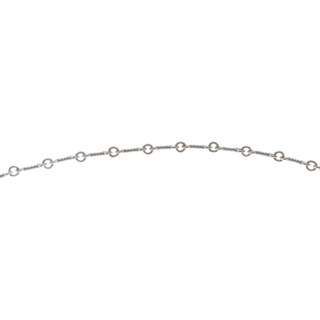 Chrome Hearts Neckchain Twist Chain Necklace White Gold — view 6