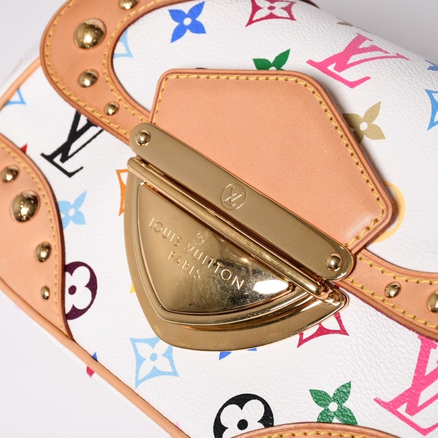Louis Vuitton Marilyn PM Bag Monogram Multicolor Takashi Murakami — view 8