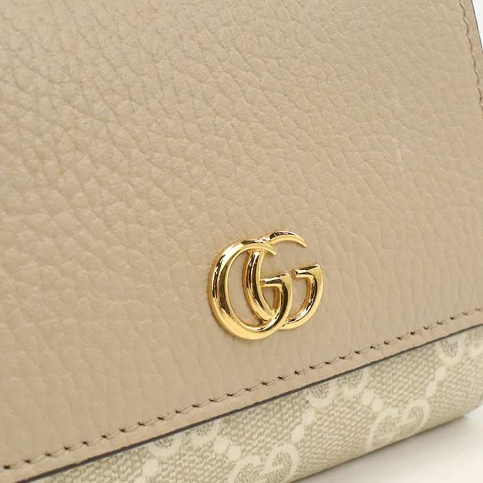 Gucci Compact Wallet Double Bifold Leather — view 7