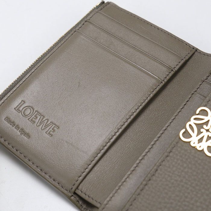 Loewe Vertical Wallet Small Anagram Trifold Leather — view 7