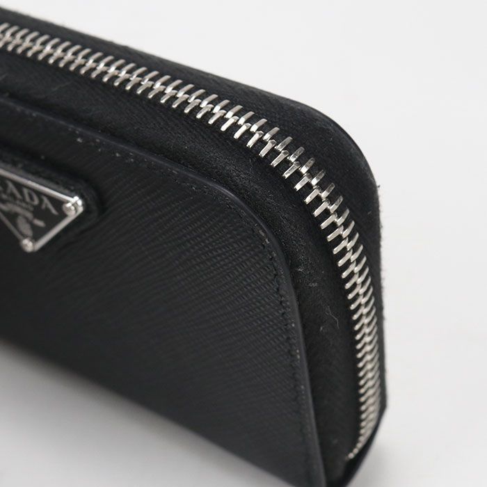Prada Saffiano Leather Coin Purse — view 6