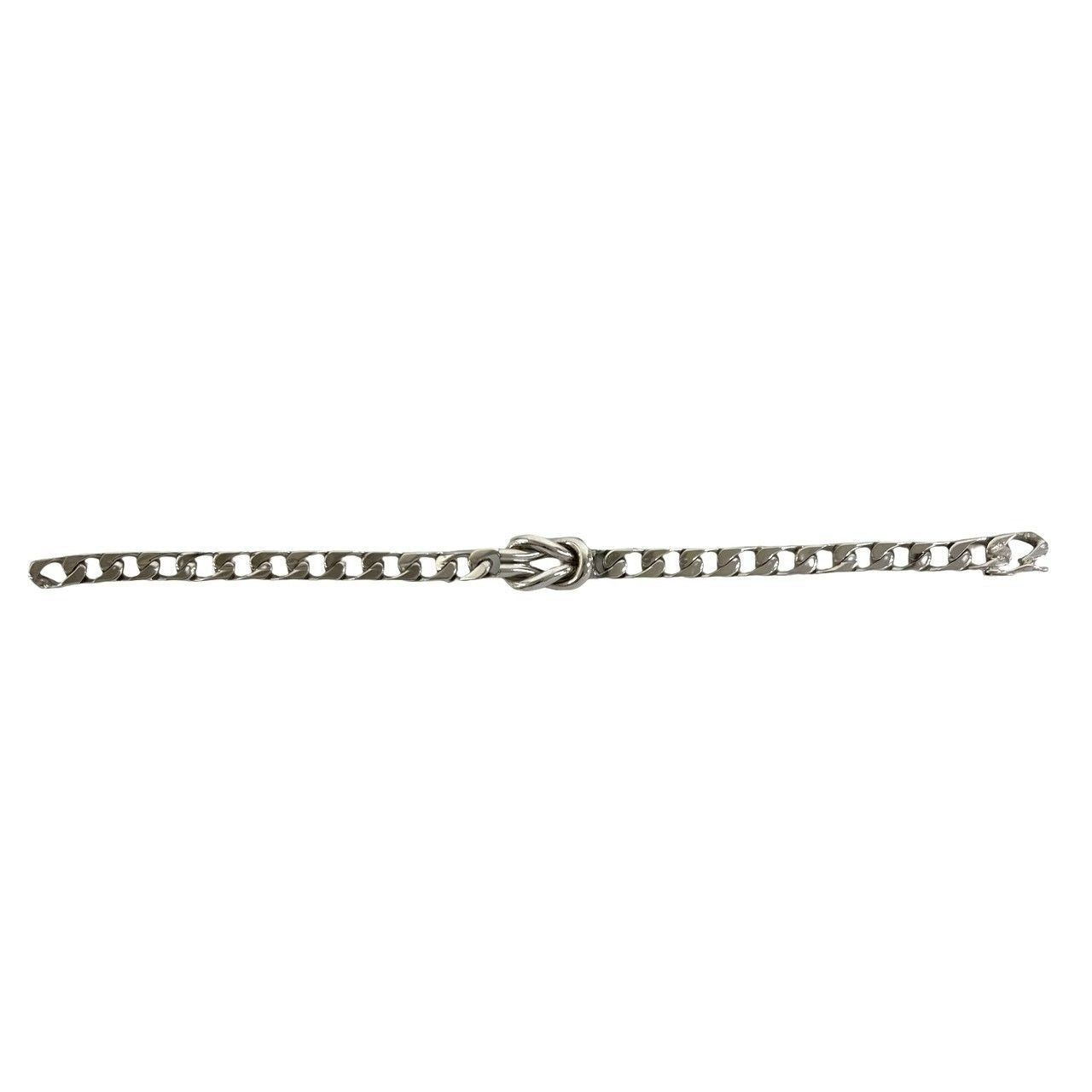 Tiffany & Co Box Knot Chain Bracelet 925 Sterling Silver — view 7