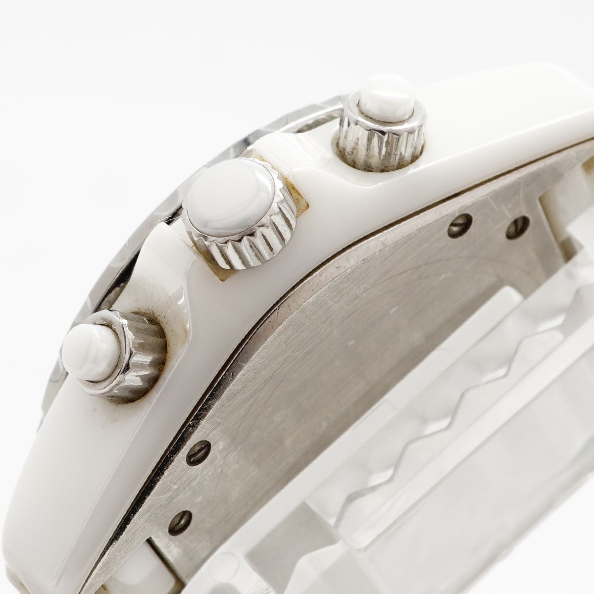 Chanel Chronograph White Dial Watch — view 9