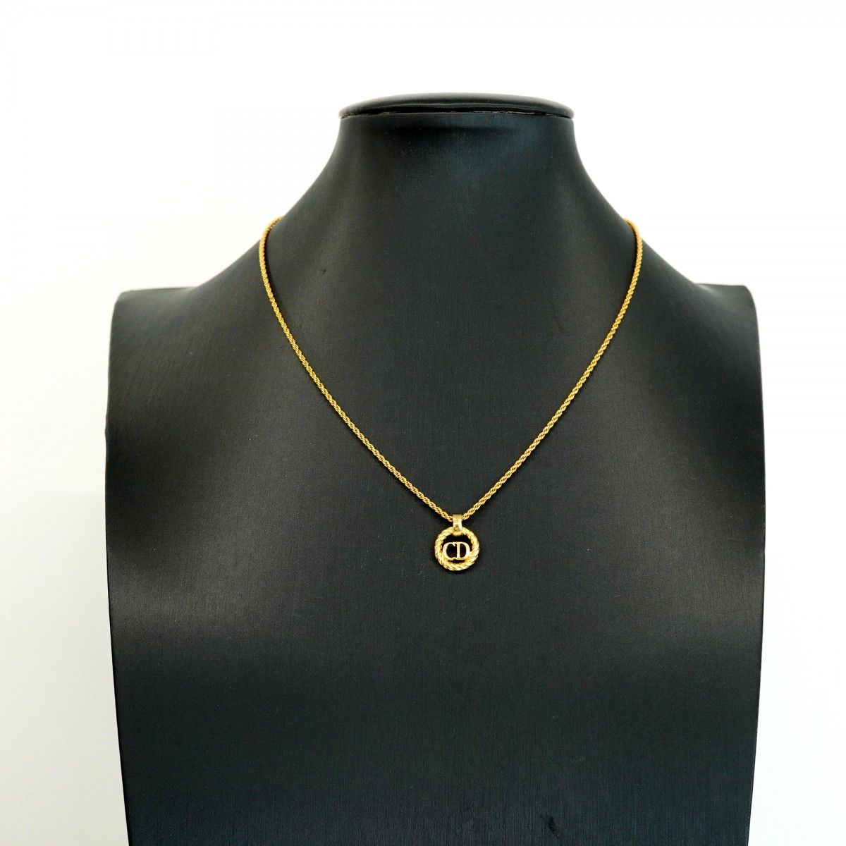 Dior Necklace CD Logo Gold Plated — view 5