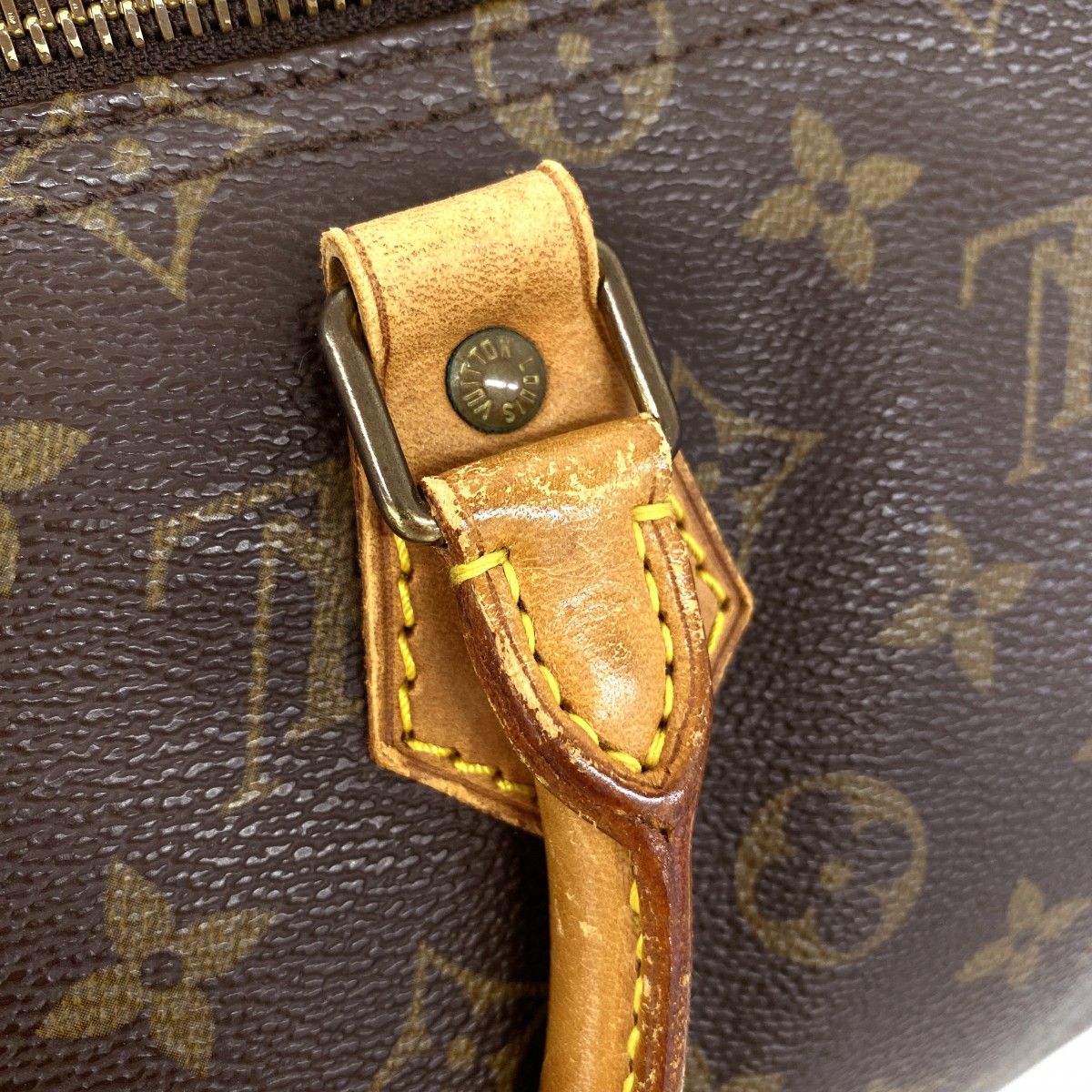 Louis Vuitton Handbag Monogram Speedy 35 Brown — view 9