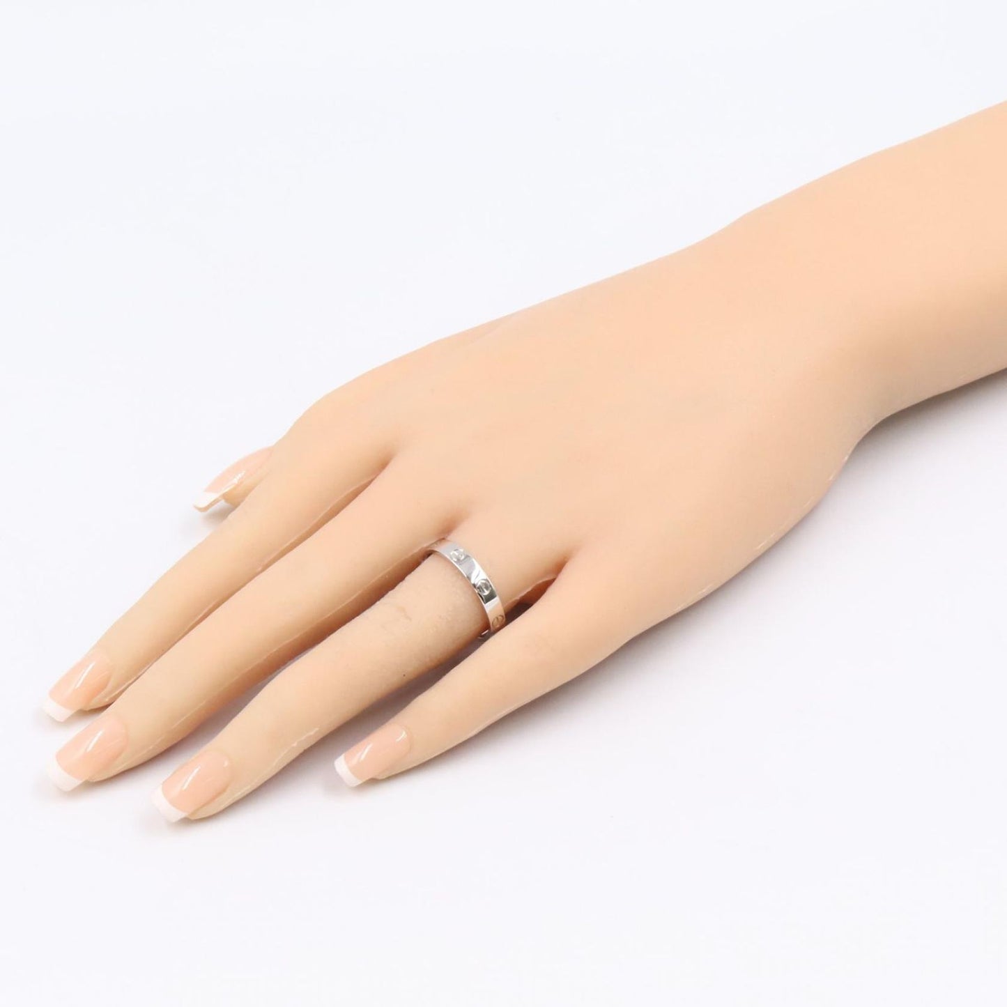 Cartier Ring Mini Love 18k White Gold — view 6