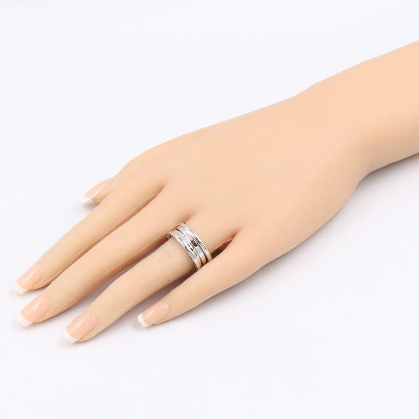 Bvlgari Ring B-zero One Band 18k White Gold — view 7