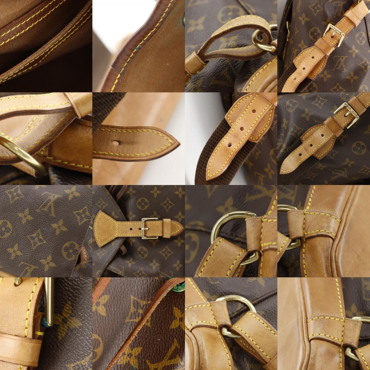 Louis Vuitton Montsouris GM Monogram Canvas Brown Backpack — view 9