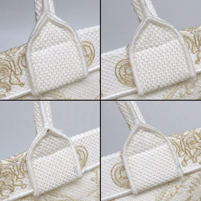 Dior Tote Book White Esque Butterfly Conelli Embroidery — view 9