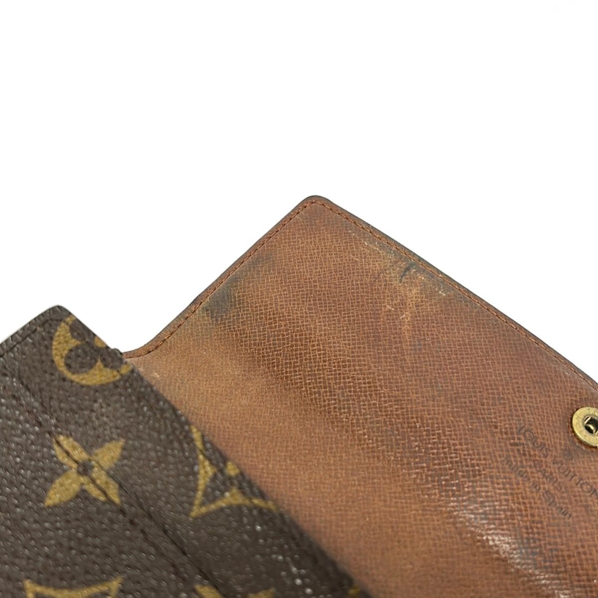 Louis Vuitton Wallet Monogram Pochette Porte-Monnaie Cles Leather — view 9
