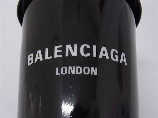 Balenciaga Cities London Tumbler Cup Tableware Black White — view 5