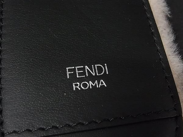 Fendi Zucca Pattern Strap Thread Shoulder Pad for Bags Ivory — view 3