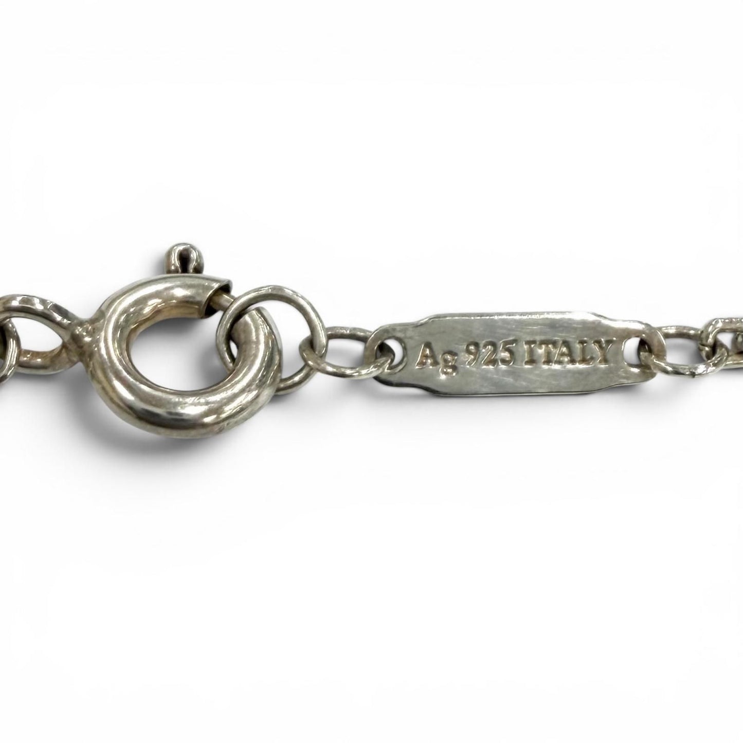 Tiffany & Co Purchased in August 46 cm Link Necklace Silver — view 9