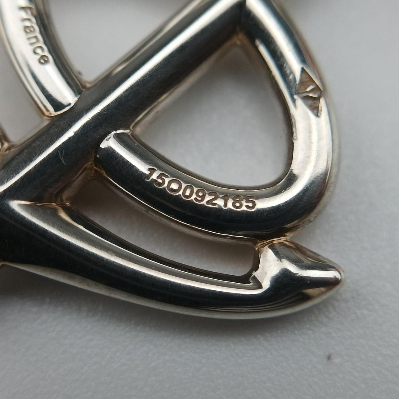 Hermes Grand Chaine D'ancre Silver Earring — view 9
