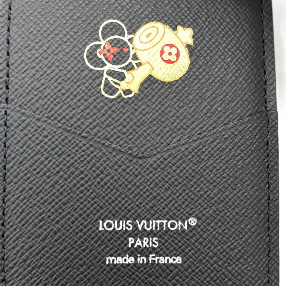Louis Vuitton Card Case Monogram Eclipse Organizer de Poche Business Holder — view 5