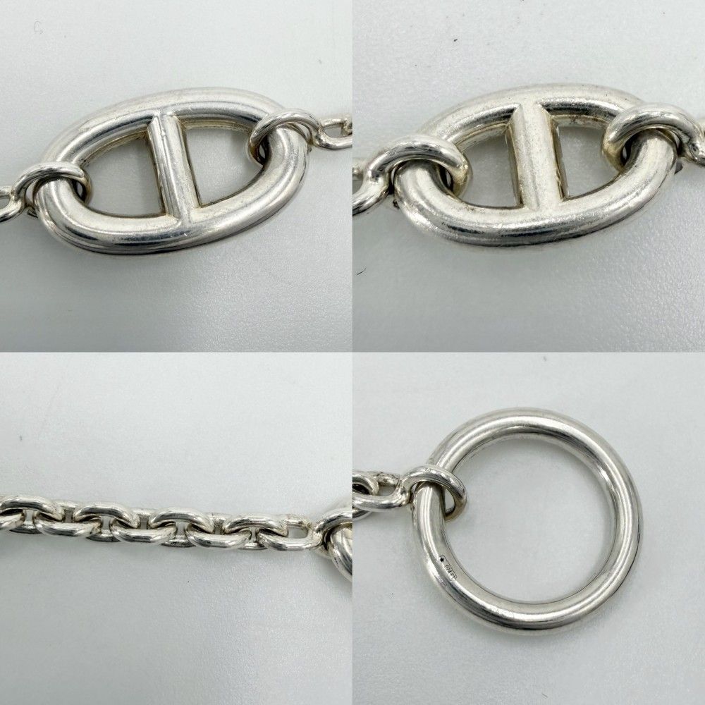 Hermes Bracelet Chaine D'ancre Farandole 925 Sterling Silver — view 4