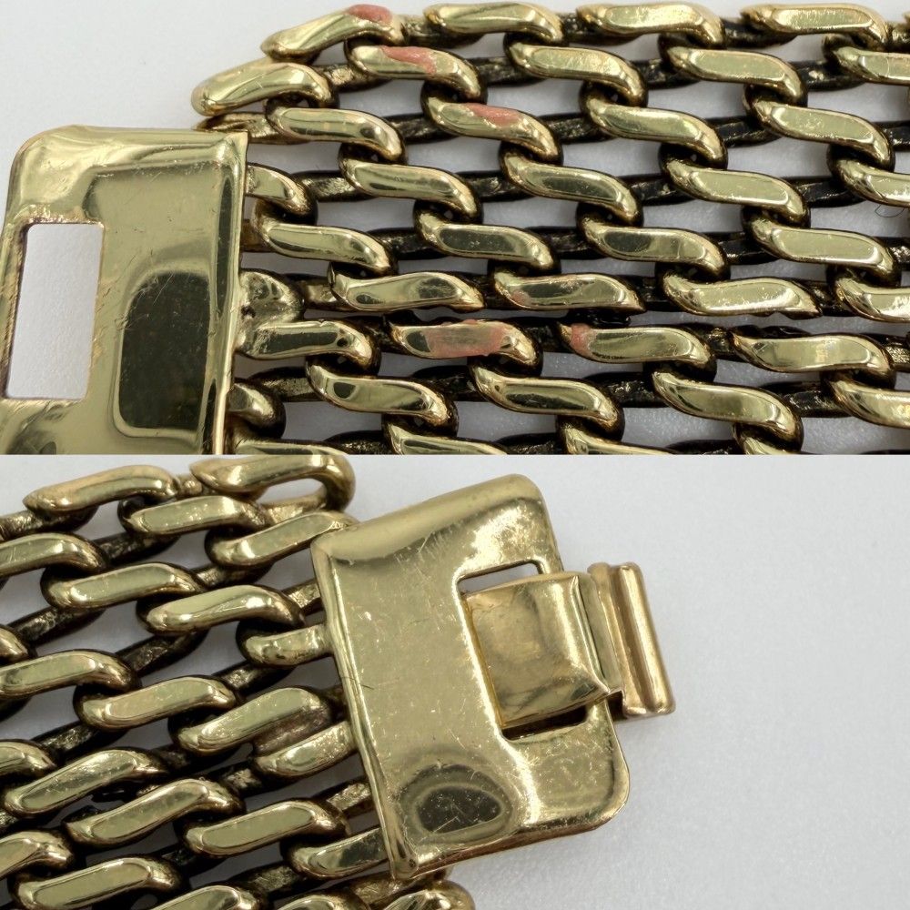 Chanel Bracelet CC Logo Chain Gold Plated — view 5