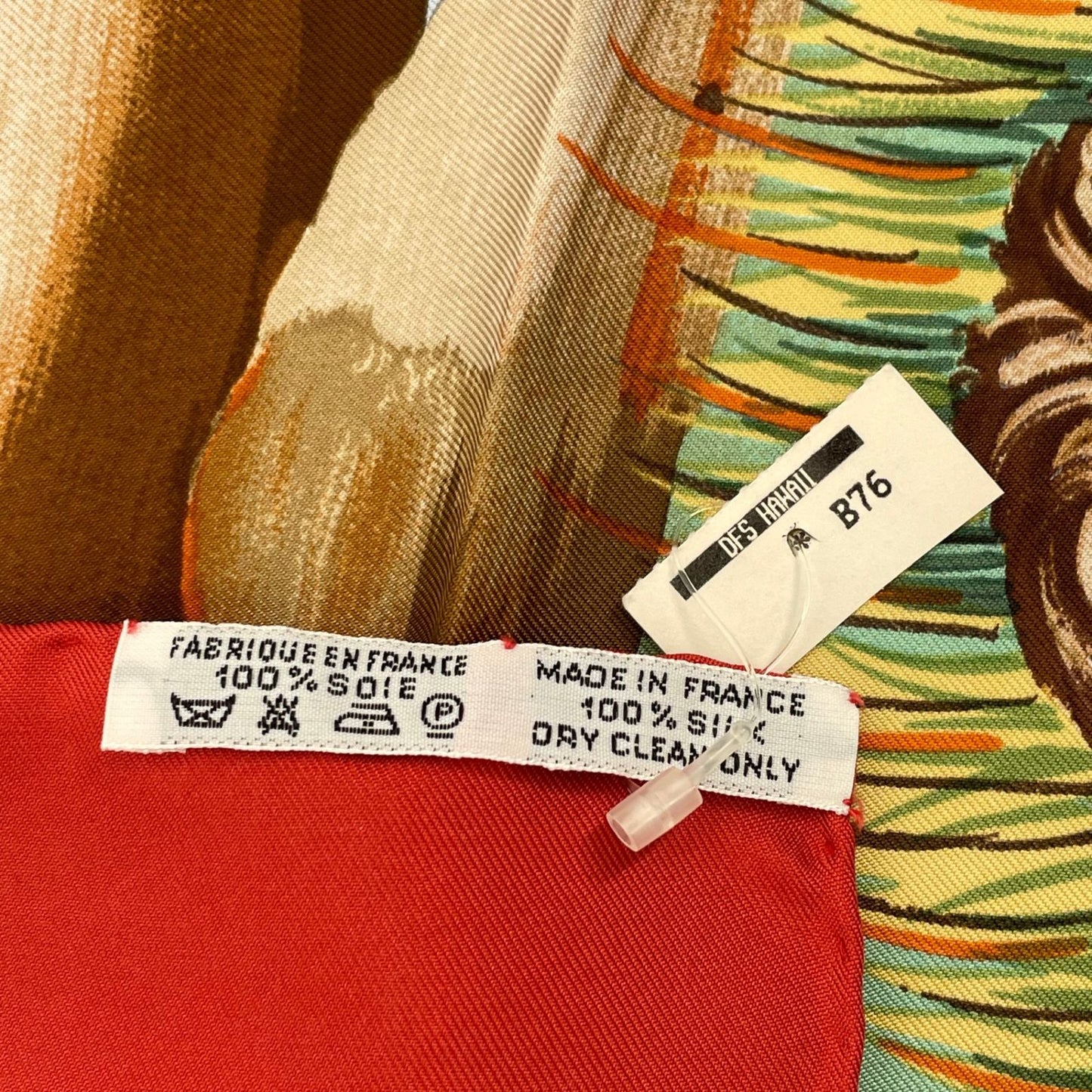 Hermes Carre 90 Nuba Mountain Scarf Silk 100% — view 8