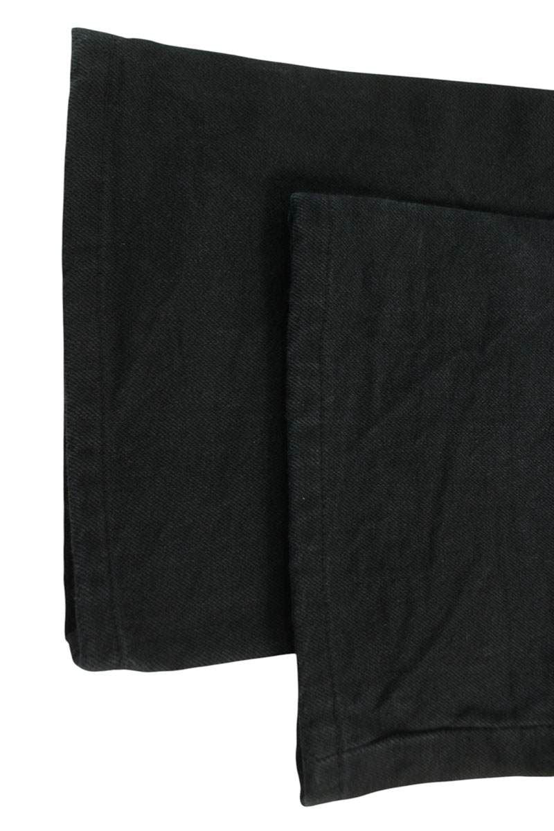 Chrome Hearts Ean Strtlg Fbrc Cross Ball Button Straight Denim Pants — view 3