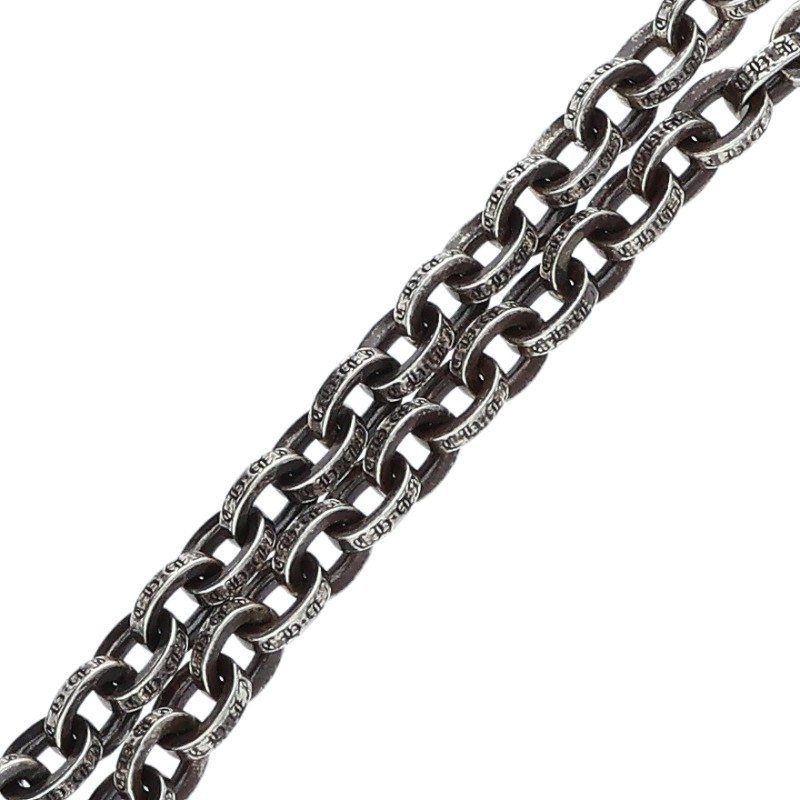 Chrome Hearts Paper Chain 20 Silver Necklace — view 5