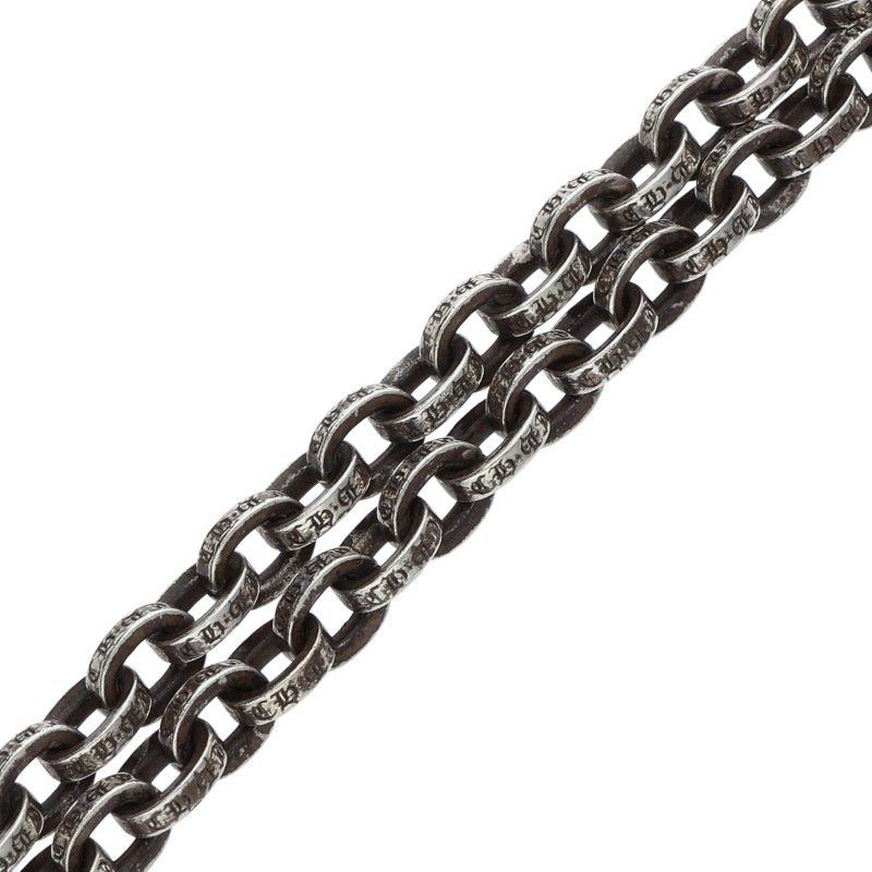Chrome Hearts Paper Chain 20 Silver Necklace — view 5