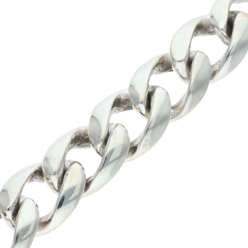 Chrome Hearts ID Floral Crs Cross ID Classic Silver Bracelet — view 5