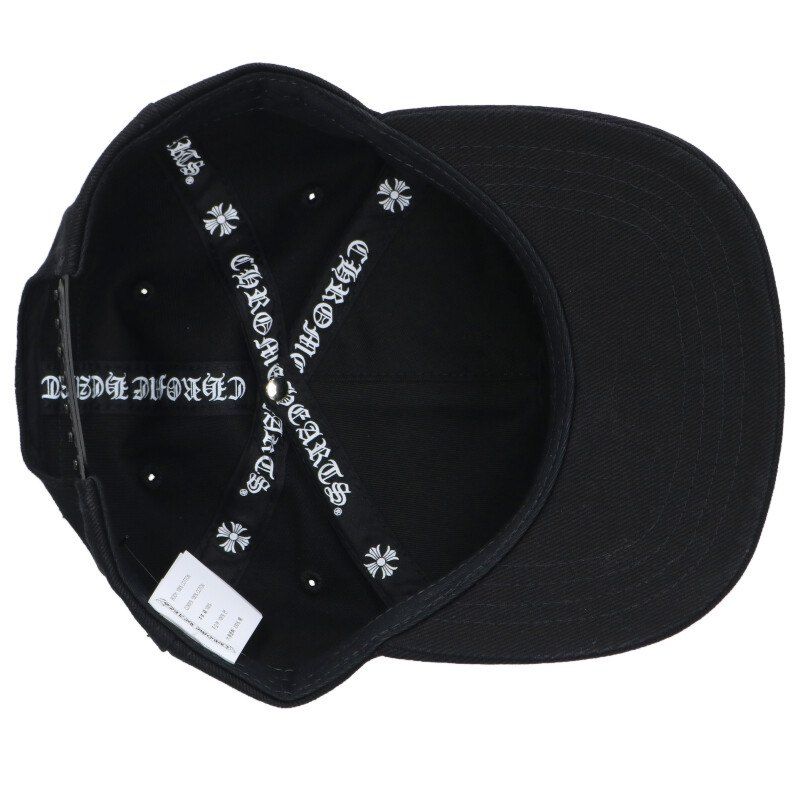 Chrome Hearts Trucker Cap Truck Khaki Cap Rs3 Cross Embroidery — view 3